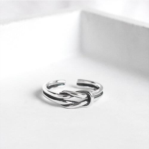 Ins Style Vintage Love Heart Rings for Women Men Lover Finger Ring Minimalist Jewelry Boho Wholesale