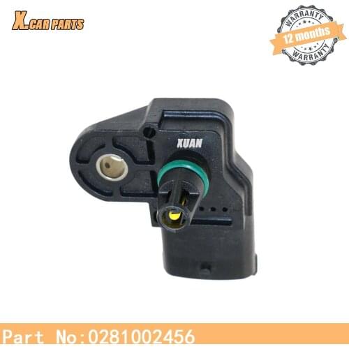 Intake Air Turbo Manifold Boost Pressure MAP Sensor 0281002456 For FIAT Ritmo Idea Stilo Bravo Panda Punto Lancia Ypsilon