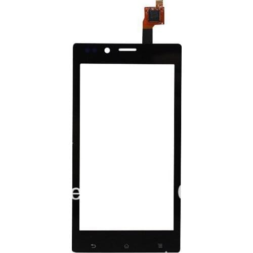 High quality New Black Wholesale Touch Screen Digitizer For Sony Ericsson Xperia ST26i ST26 Free Shipping