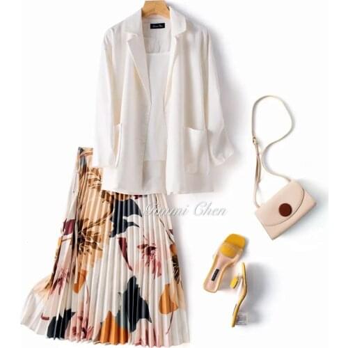 YIDILAMA Women's Business Skirt Suits