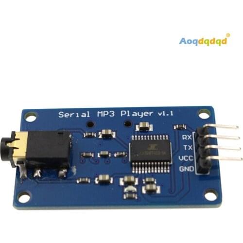 YX5300 UART TTL Serial Control MP3 Music Player Module 9600bps YX5300 UART Control Serial MP3 Music Player Modules Support MP3