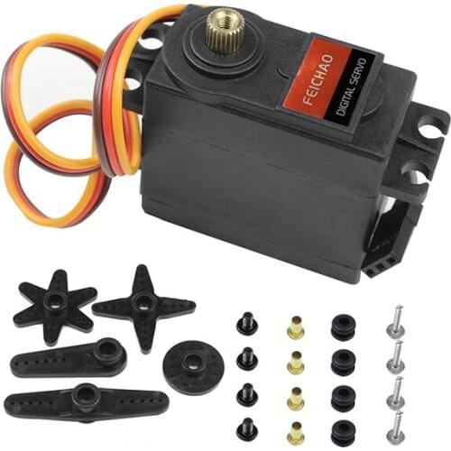 4PCS 9kg Metal Servos Digital MG995 Servo Metal Gear motor for Futaba JR Car RC Helicopter Boat DIY Toys