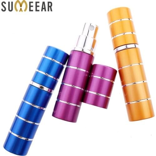 50Piece/Lot 5ml Mini Portable Refillable Perfume Bottle With Spray Travel Perfume Bottle Empty perfume bottle Cosmetic Container