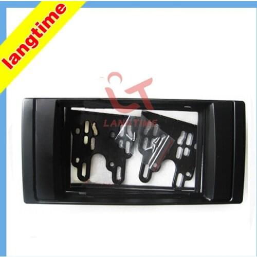 Car refitting DVD frame,DVD panel,Dash Kit,Fascia,Radio Frame,Audio frame for 95-03 BMW 5 (E39), X5 (E53), 2DIN