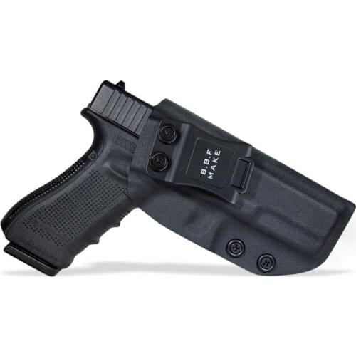 B.B.F Make IWB KYDEX Holster Handcrafted Custom Fits: Glock 17 22 31 Gun Holster Inside Concealed Carry Pistol Case Pouch