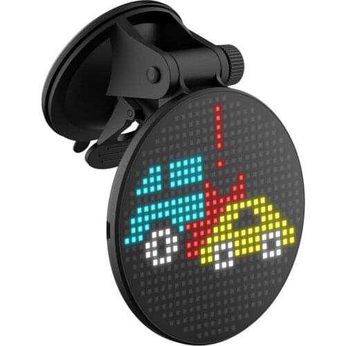 Wireless Car Expression Light Friendly Interaction Display Sign Programmable Message Display Board APP Siri Fit For IOS Android