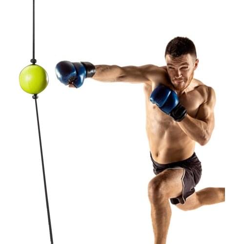 Boxing Reflex Speed Ball Muay Thai Hand Eye Training Fight Ball for Adult Fighting Balls Fitness Equipment Accessories