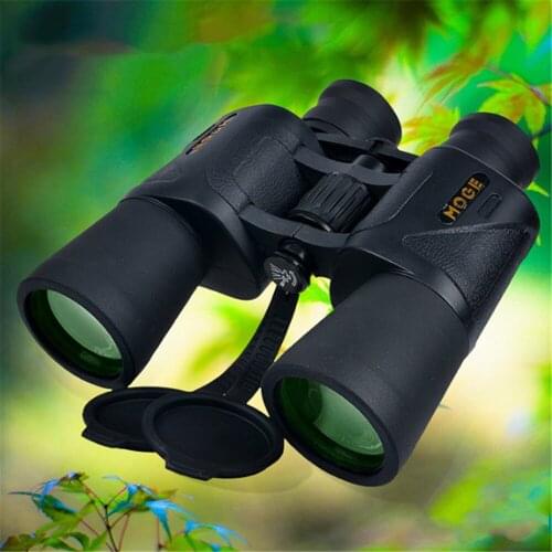 MOGE 10x50 High Power HD Low Light Night Vision Large Eyepiece Super Far Binoculars Non-infrared 1000 Telescope