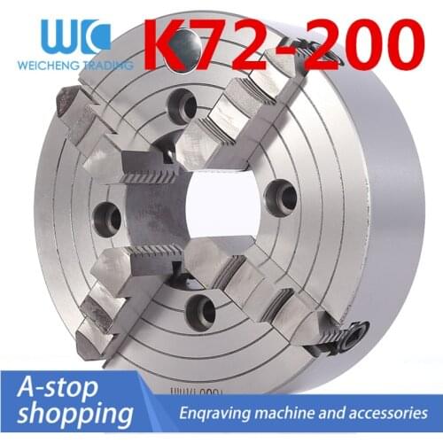Four-jaw single-action chuck K72-200 100 80 125 160 250 320 400 500