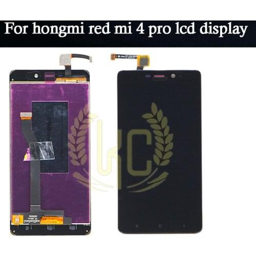For Xiaomi Redmi 4 pro redmi 4 prime ROM-32G LCD screen display+touch digitizer with frame free shipping