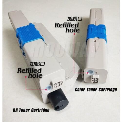 Easy Refill compatible color toner cartridge for OKI C332 MC332dn MC363 MC363dn toner cartridge