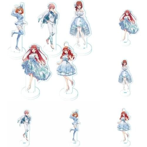 Kawaii Anime The Quintessential Quintuplets Acrylic Stand Sign Nakano Ichika Nino Miku Yotsuba Itsuki Model Plate Collection