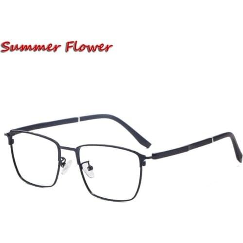 Large Field Men Progressive Lenses Glasses Frame Prescription Glass Myopia Optical Degree Lenses Men Eyewear