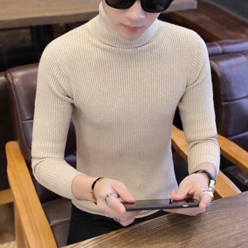 NINIBEIBEI Men's Knitted Pullovers