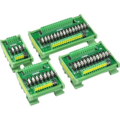 IO card MCU PLC DC amplifying board PNP to NPN optocoupler isolation solid-state relay transistor output
