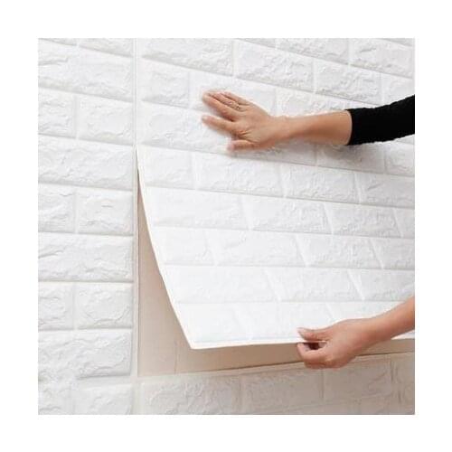70x77cm DIY 3D Wall Stickers Self Adhesive Foam Brick Room Decor Wallpaper Wall Decor Living Wall Sticker For Kids Room