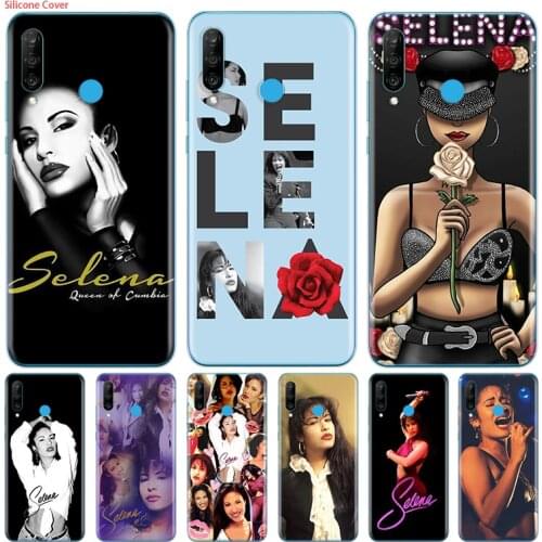 Selena quintanilla Silicone Cover For Huawei P40 P30 P20 P10 P9 P8 Pro Plus Lite E Mini 2019 2017 Phone Case