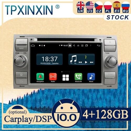 PX6 For Ford Universal Android10 Carplay Radio Player Car GPS Navigation Head Unit Car Stereo WIFI DSP BT