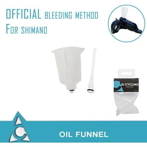 Bicycle Disc Brake Bleed Kit Oil Funnel Oil Stopper For shimano MTB and Road hydraulic disc brake Fit shimano SM-DISC