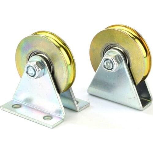 Copper plated steel roller bearing with 304 stainless material suppor for steel rope,sliding rollers/pulleys/wheels