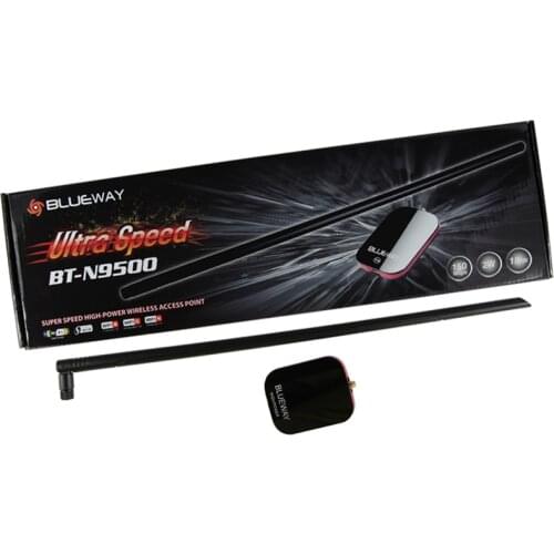 2000mW Wireless Network Card Increase Computer Signal High Power USB Wifi Adapter Wifi Antenna With 18dBi Antenna N9500