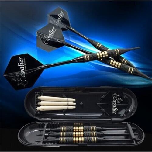 3PCS Black Professional Darts 18g Safty Soft Darts Electronic Soft Tip For Indoor Black Flight board Darts