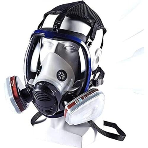 7 in 1 2pcs 6001CN Organic Vapor Cartridge,2pcs 5N11 Particulate Cotton Filter,2 pcs 501 Filter Cover Filter combination