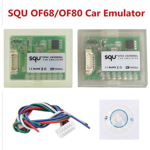 SQU OF68/OF80 car emulator supports IMMO/Seat occupancy sensor/Tacho Programs For Benz/ For BMW/For V W Emulator
