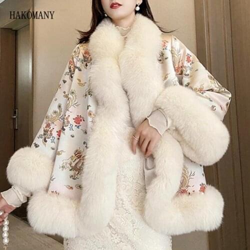 Женские куртки с мехом HAKOMANY China At AliExpress