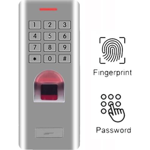 IP66 1000 users Standalone fingerprint keypad access control reader for door lock gate opener access control(no RFID function)