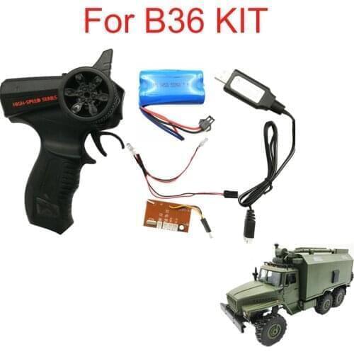WPL Transmitter Upgrade KIT Part Remote Control Car Accessories Bag Remote Control + Receiver Board + Battery + Charging
