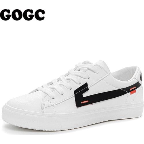 GOGC Women Sneakers Fashion Womans Shoes Spring Trend Casual Sport Shoes For Women New Comfort White Vulcanized Platform Shoes