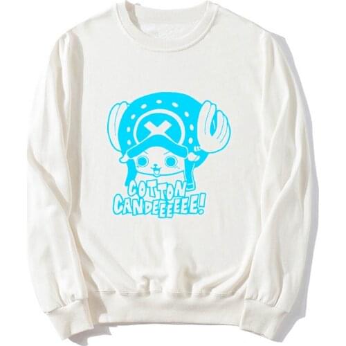 Hot ONE PIECE Tony Tony Chopper Printed pullover Unisex Sweatshirts Casual Long-sleeved Hoodie Unisex Outwear Streetwear Hoodies