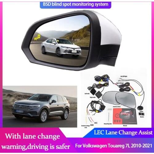 Millimeter Wave Radar Blind Spot Monitoring BSA BSD BSM for Volkswagen Touareg 7L 2010-2021 Assist Driving Safety Change Assist