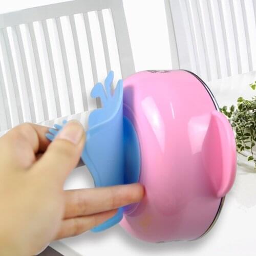 2pcs Stay Put Suction Bowl Feeding Children Bowl Suction Baby Food Container Slip-resistant Suction Childrens Tableware Sucker