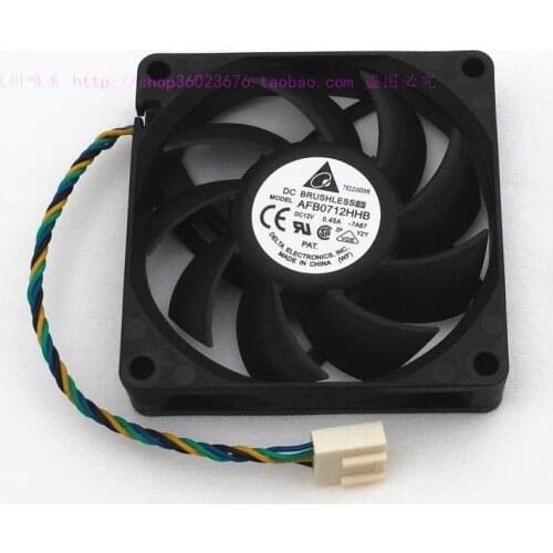 NEW DELTA 7015 7CM 4lines temperature control PWM ball bearing AFB0712HHB 0.45A replace cooling fan