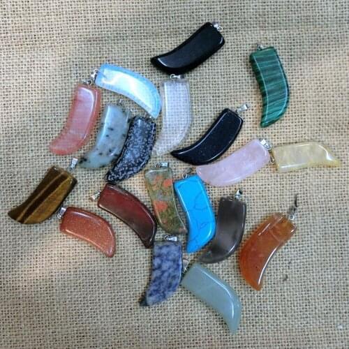 Wholesale 24pcs/lot Elegent Random Color New Statement Choker European Christmas Charm Beads Crystal Natural Stone Pendants Free