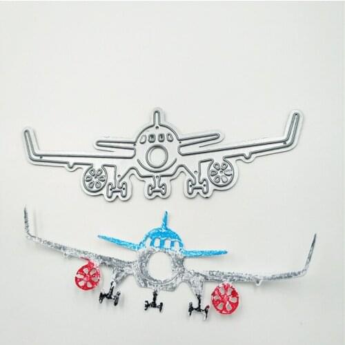 Wholesale die Cutting dies civil aviation aircra metal craft paper die Scrapbooking/DIY Embossing mould Easter New Year cards