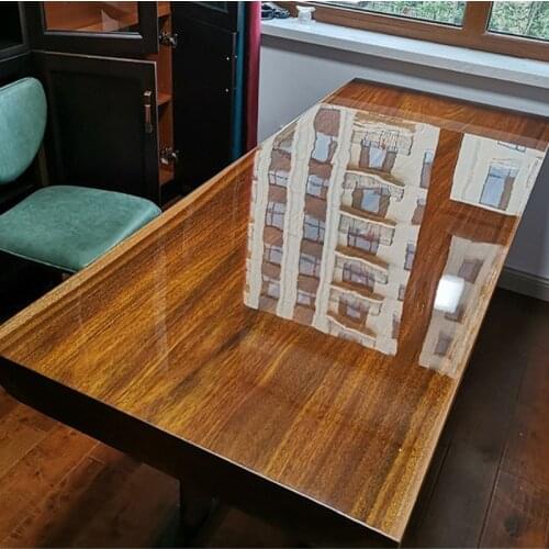 Transparent Scratch-resistant Tablecloth Furniture Stickers Dining Table Protective Film Glass Film Explosion-proof Film