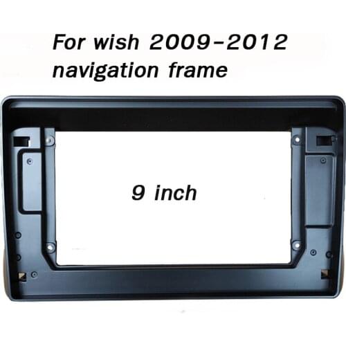 For Toyota wish 2009 2010 2011 2012 navigation frame Central control host modified panel audio host frame