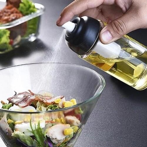 Olive Oil Sprayer Dispenser for BBQ Barbecue Cooking Kitchen Oil Spray Bottles Kitchen Tool Glass