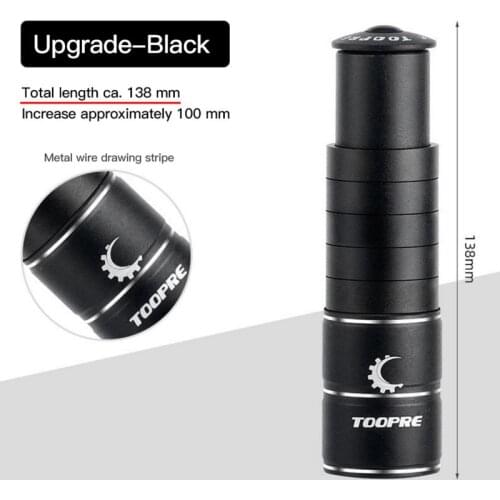 Adjustable handlebar heightened front fork tube lifting extender Accessories Bicycle Booster Mountain bike handlebar riser