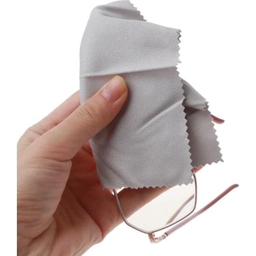 150*150mm Universal Men Women Anti Fog Wipe Reusable Cloth For Glasses Swim Bicyle Goggles Unisex Glasses Lens Cloth Cleaning