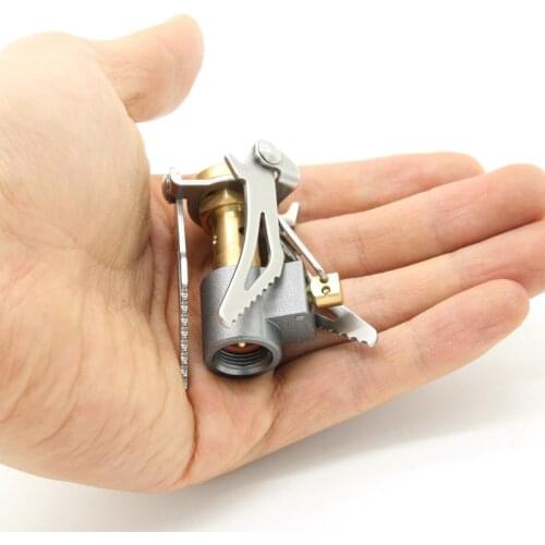 3000W Outdoor Camping Folding Super Mini Oven Pocket Picnic Cooking Gas Burner Cooker Furnace Stove