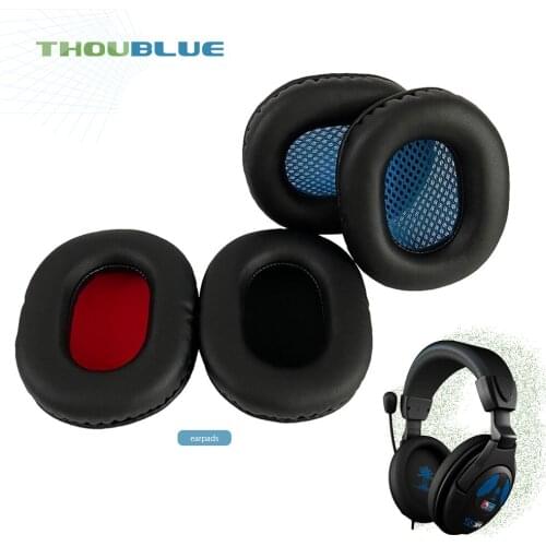 THOUBLUE Replacement Ear Pad For Turtle Beach EarForce PX22 Earphone Memory Foam Cover Earpads Headphone Earmuffs