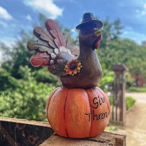 Thanksgiving Pumpkin Turkey Ornaments Thanksgiving Creative Decoration Home Interior And Exterior Decoration Table Decoration