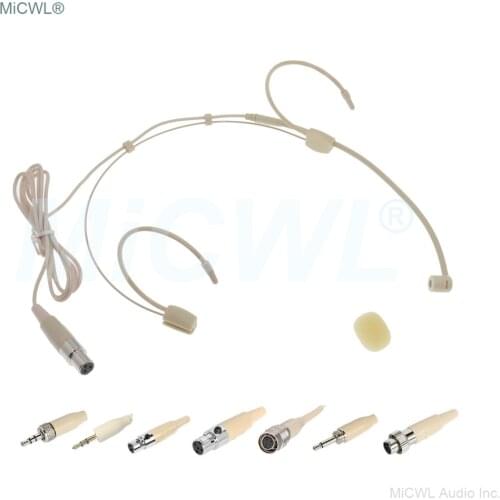 High Quality Uni-directional Headset Microphone for Shure Sennheiser Audio-Technica MiPro AKG Wireless earset Microphones OM68