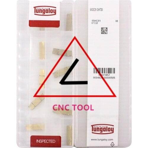 WGE20 GH730 10pcs Original Japan Tungaloy Cutting Tool