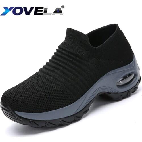 2020 New Women Shoes Lightweight Women Casual Shoes Platform Shoes Women Sneakers High-quality Non-slip Flat Lady Shoes Walking