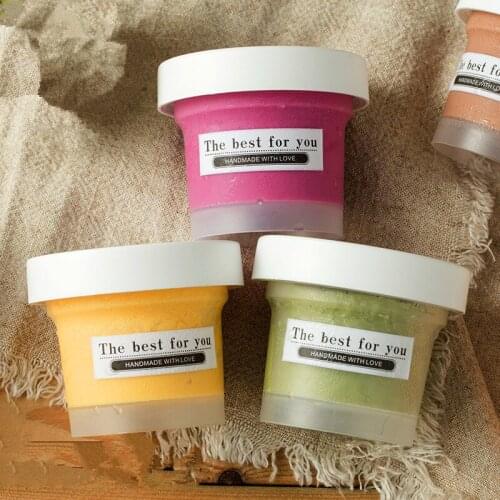 20pcs Net red ice cream cup frosted transparent round small mousse cake box baking package pudding jelly plastic boxes with lid